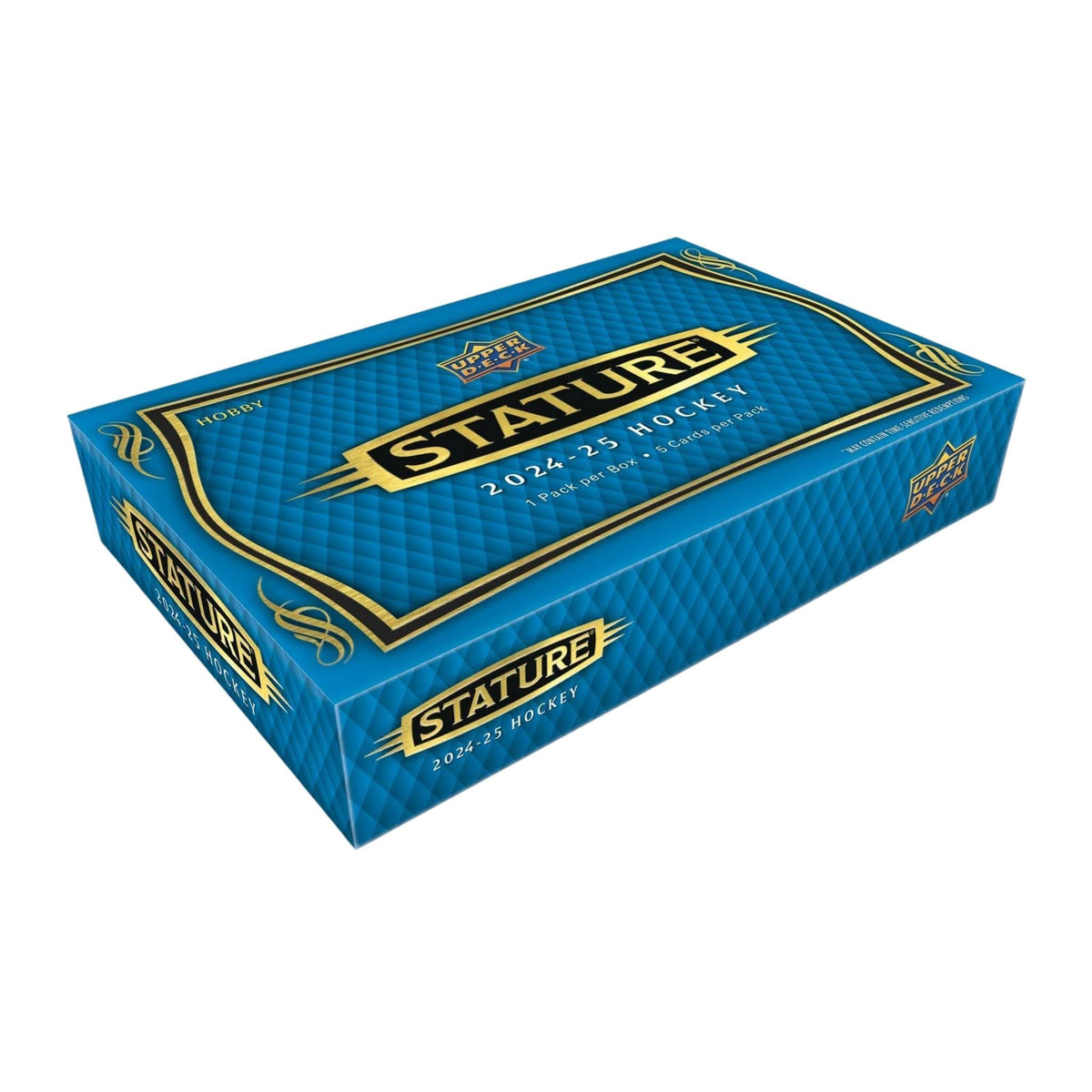 2024/25 Upper Deck Stature Hockey Hobby Box — sealed collectible trading card product