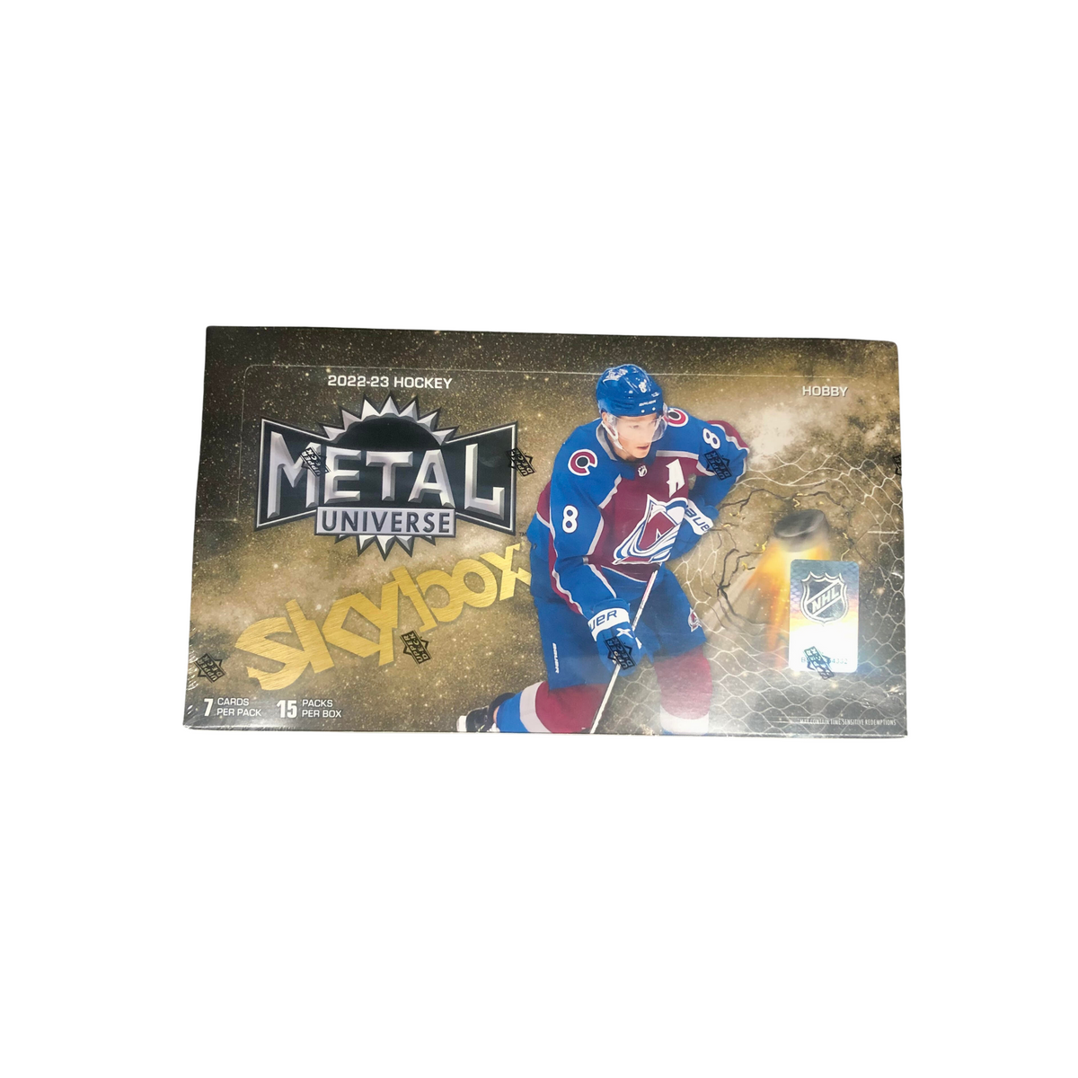 2022-23 Upper Deck Skybox Metal Universe Hockey Hobby 16 Box Case — sealed collectible trading card product