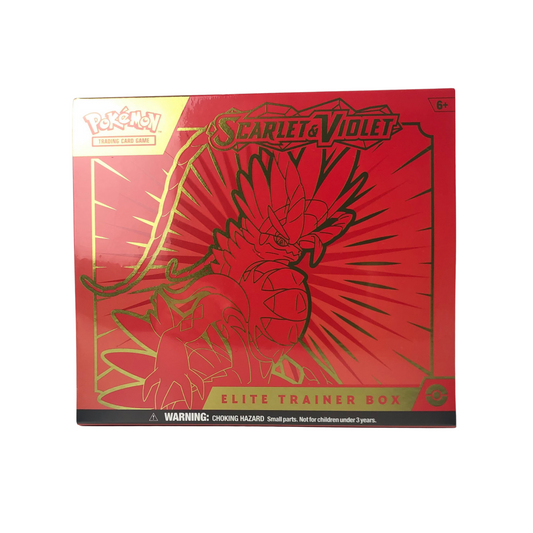 Pokemon Scarlet & Violet Base Set Elite Trainer 10 Box Case — sealed collectible trading card product