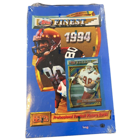 1994 Topps Finest Football Hobby Box — sealed collectible trading card product