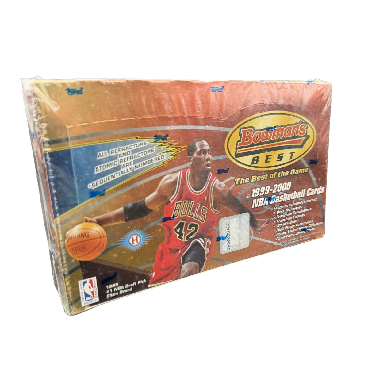 1999/00 Bowman's Best Basketball Hobby Box — sealed collectible trading card product