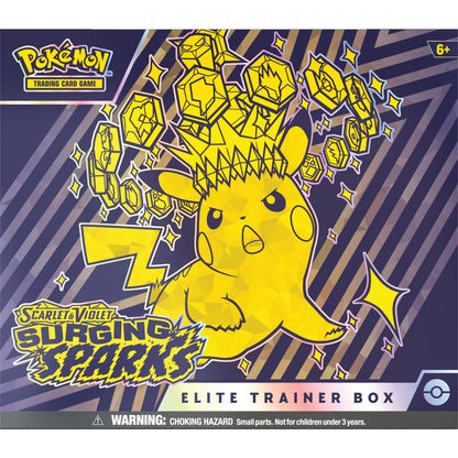Pokemon TCG: Scarlet And Violet Surging Sparks Elite Trainer 10 Box Case