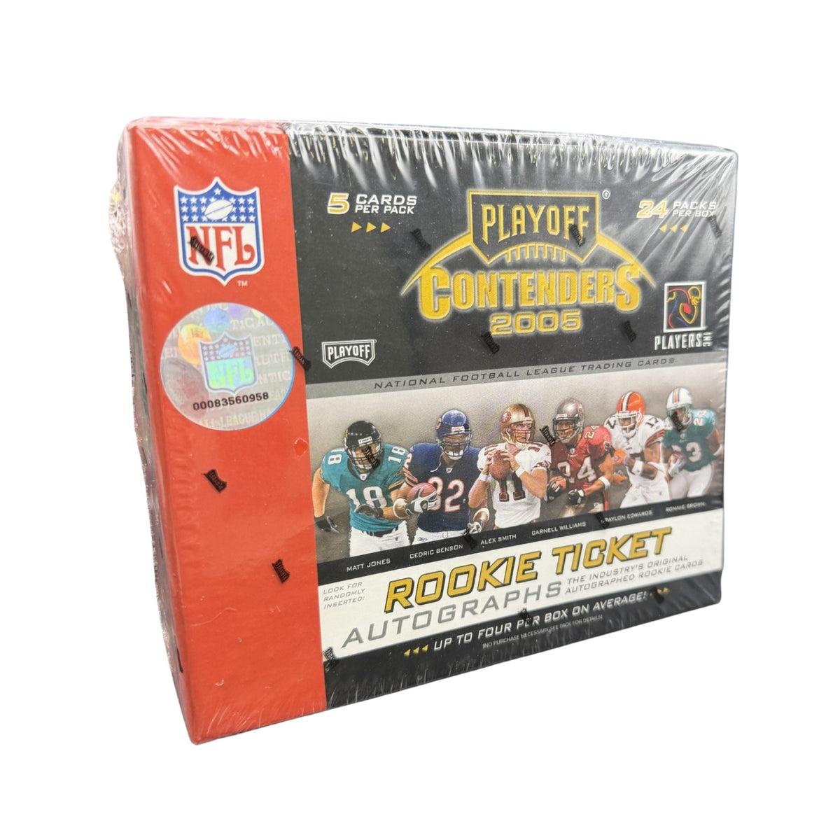 2005 Playoff Contenders Football Hobby Box — sealed collectible trading card product