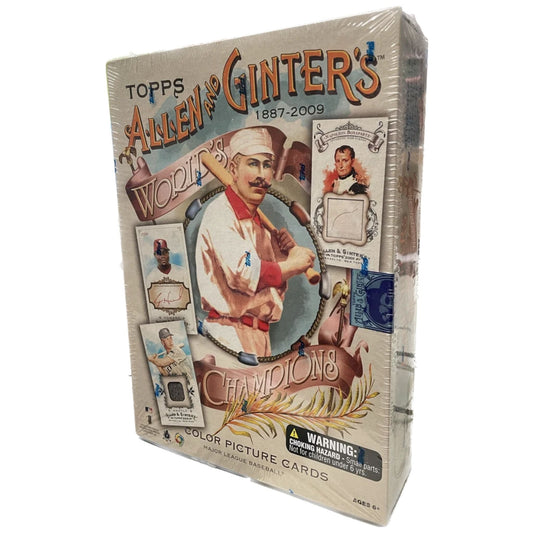 2009 Topps Allen & Ginter Baseball Hobby Box — sealed collectible trading card product
