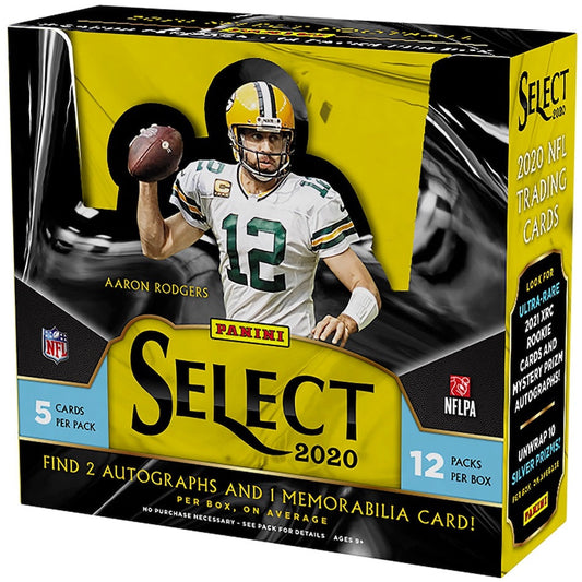 2020 Panini Select Football Hobby Box — sealed collectible trading card product