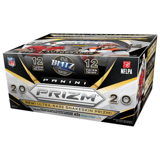 2020 Panini Prizm Football Hobby Box — sealed collectible trading card product