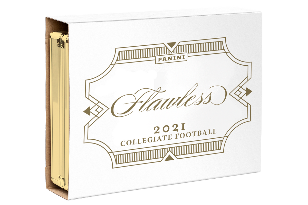 2021 Panini Flawless Collegiate Football Box — sealed collectible trading card product