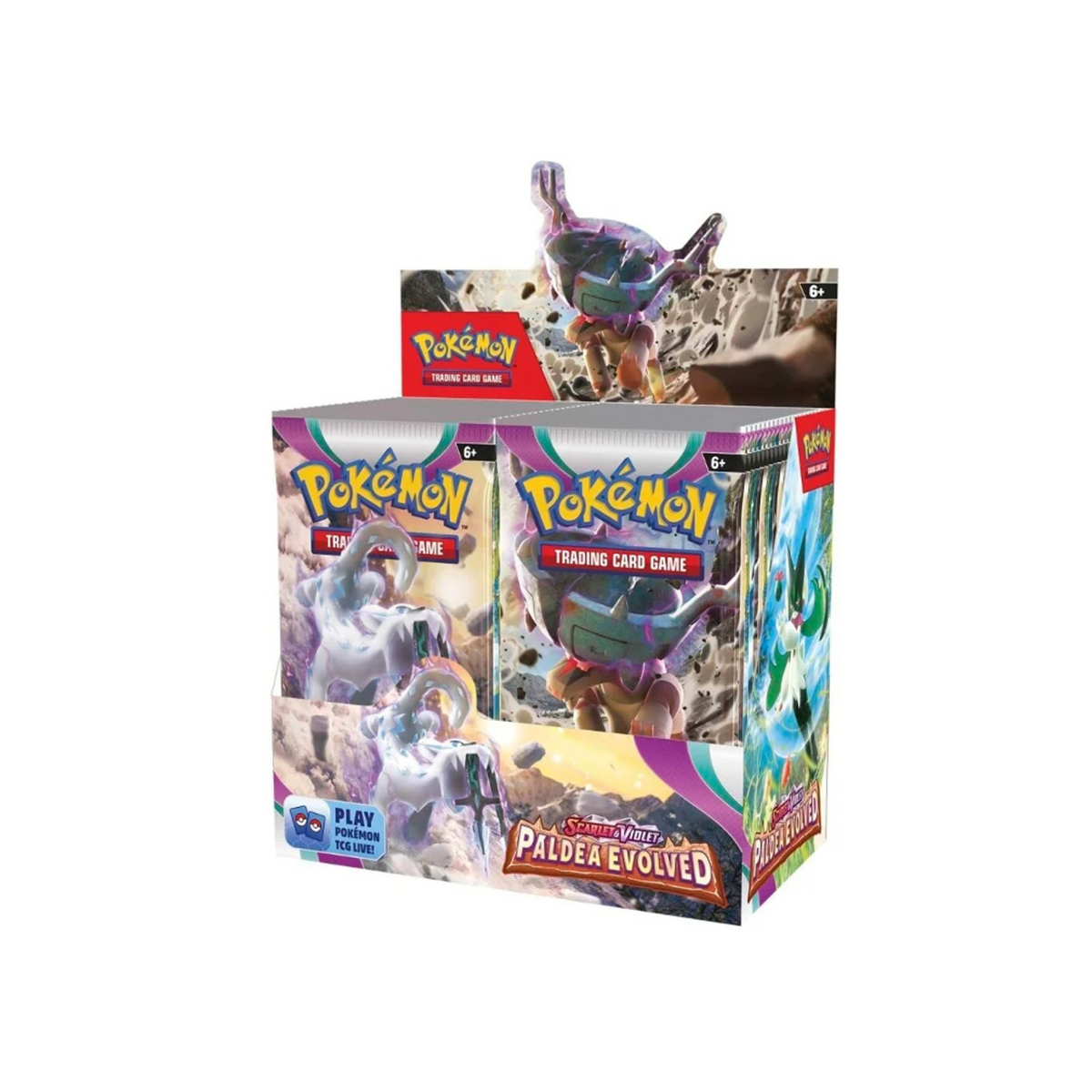 Pokemon Scarlet & Violet Paldea Evolved Booster Box — sealed collectible trading card product