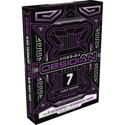 2023/24 Panini Obsidian Soccer Hobby 12 Box Case — image 7