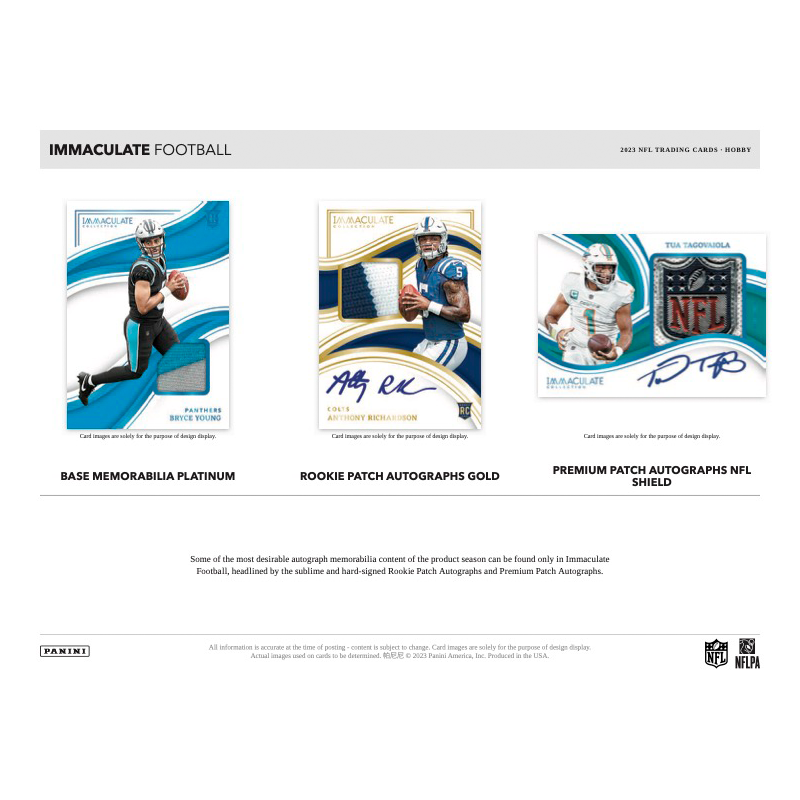 2023 Panini Immaculate Football Hobby Box — image 4