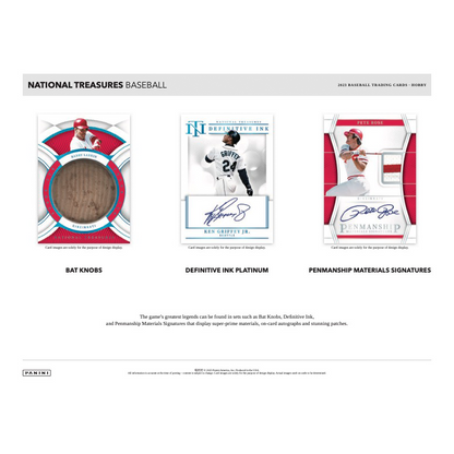 2023 Panini National Treasures Baseball Hobby Box — image 5