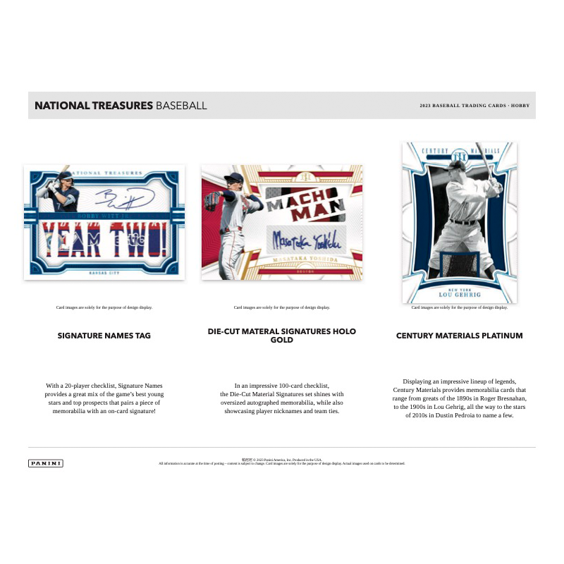 2023 Panini National Treasures Baseball Hobby Box — image 6