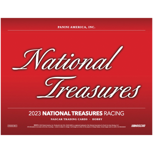 2023 Panini National Treasures Racing Hobby 4 Box Case — image 2