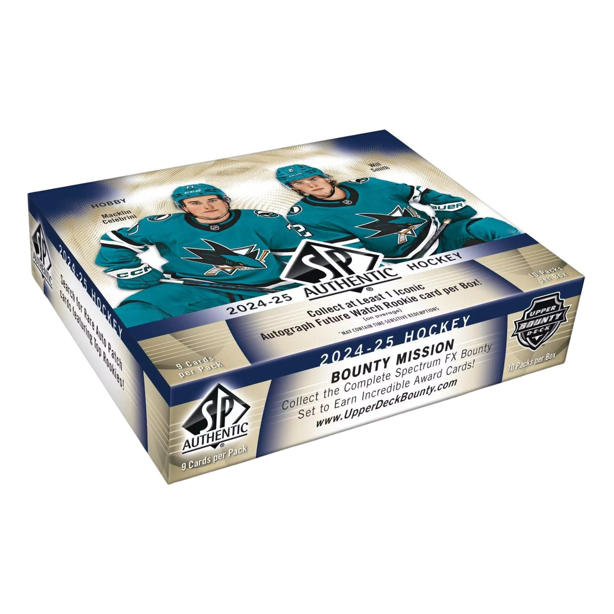 2024/25 Upper Deck SP Authentic Hockey Hobby Box — sealed collectible trading card product