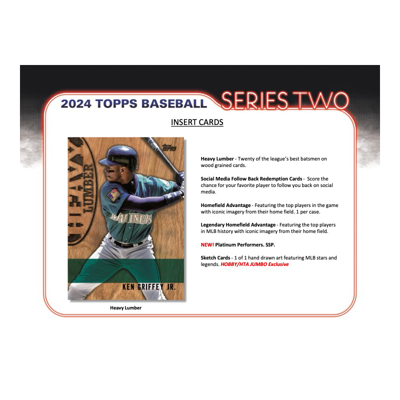 2024 Topps Series 2 Baseball Jumbo 6 Box Case — image 9