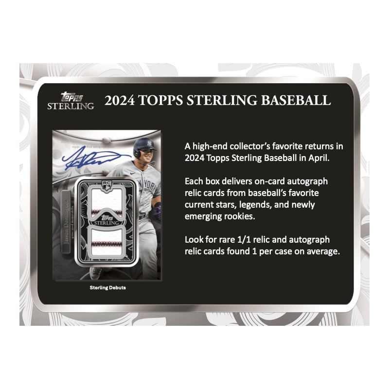 2024 Topps Sterling Baseball Hobby Box — image 3