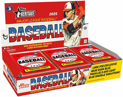 2025 Topps Heritage Baseball Hobby 12 Box Case — image 6
