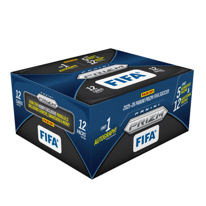 2025-26 Panini Prizm FIFA Soccer Hobby Box — sealed collectible trading card product