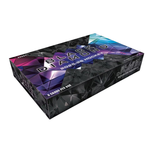 2025/26 Upper Deck Black Diamond Hockey Hobby Box — sealed collectible trading card product