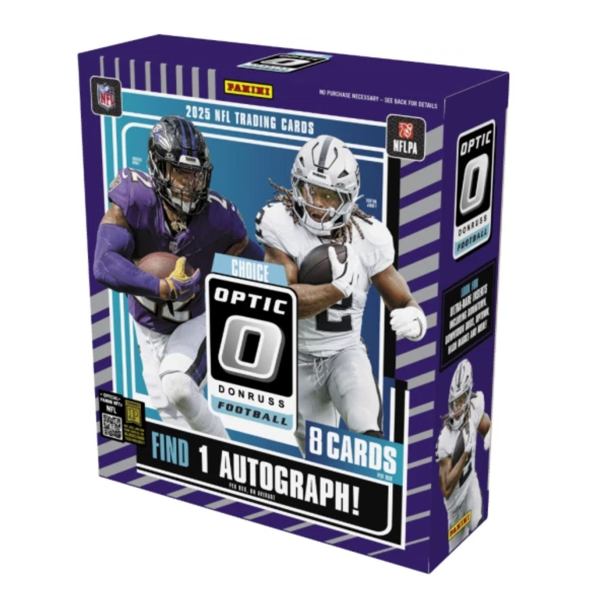 2025 Panini Donruss Optic Football Choice Box — sealed collectible trading card product