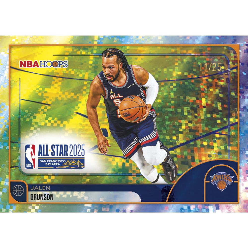 2025/26 Topps NBA Hoops Basketball Jumbo Box — image 2