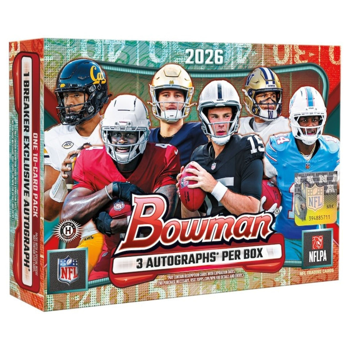 2026 Bowman Football Delight Box — sealed collectible trading card product