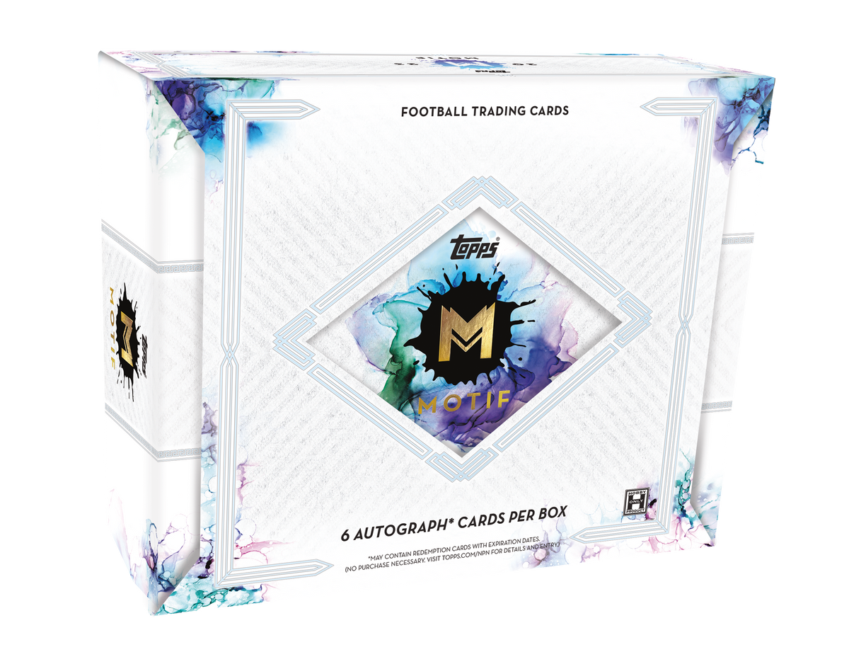2023 Topps Motif Football Hobby Box — sealed collectible trading card product