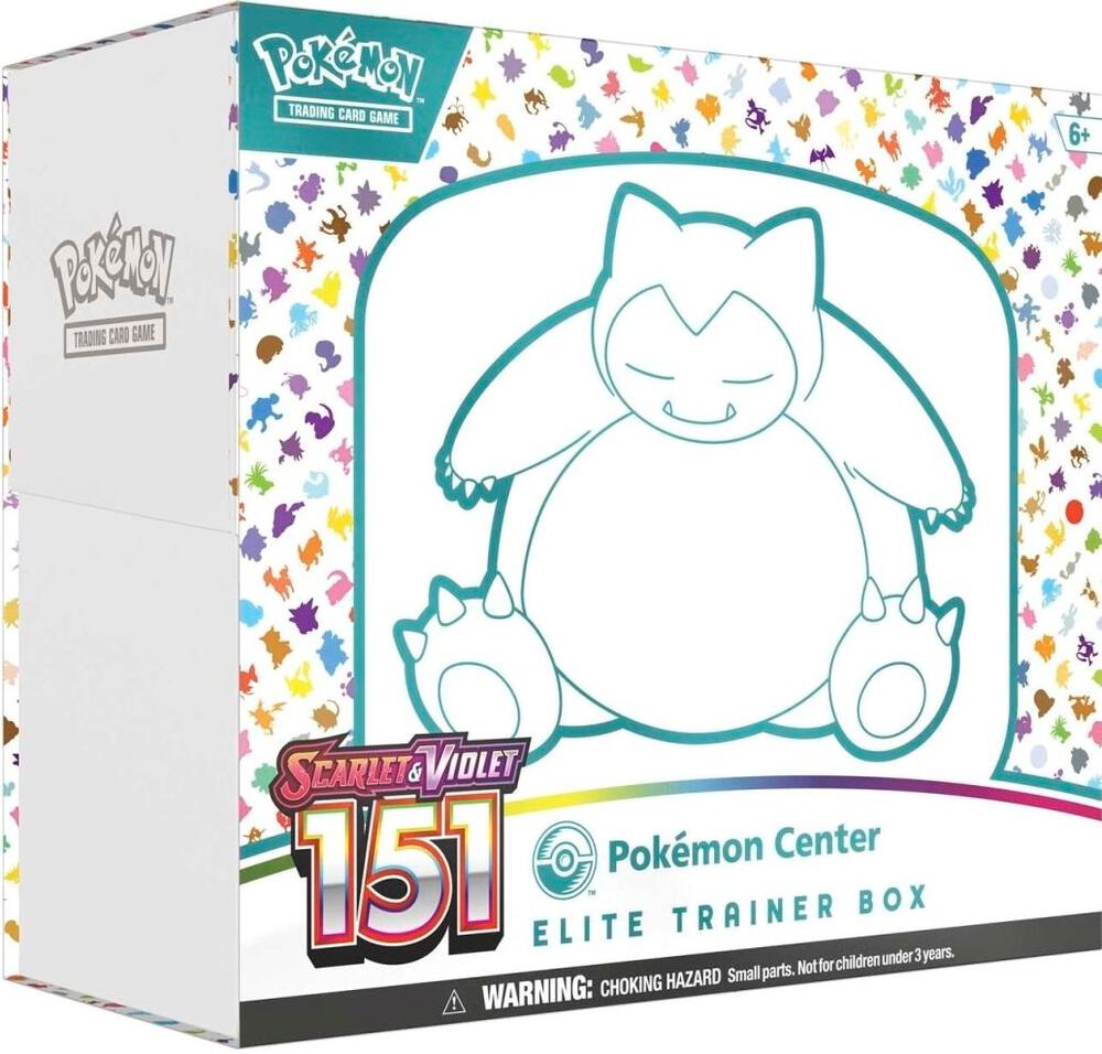 Pokemon Scarlet & Violet 151 Pokémon Center Elite Trainer Box — sealed collectible trading card product
