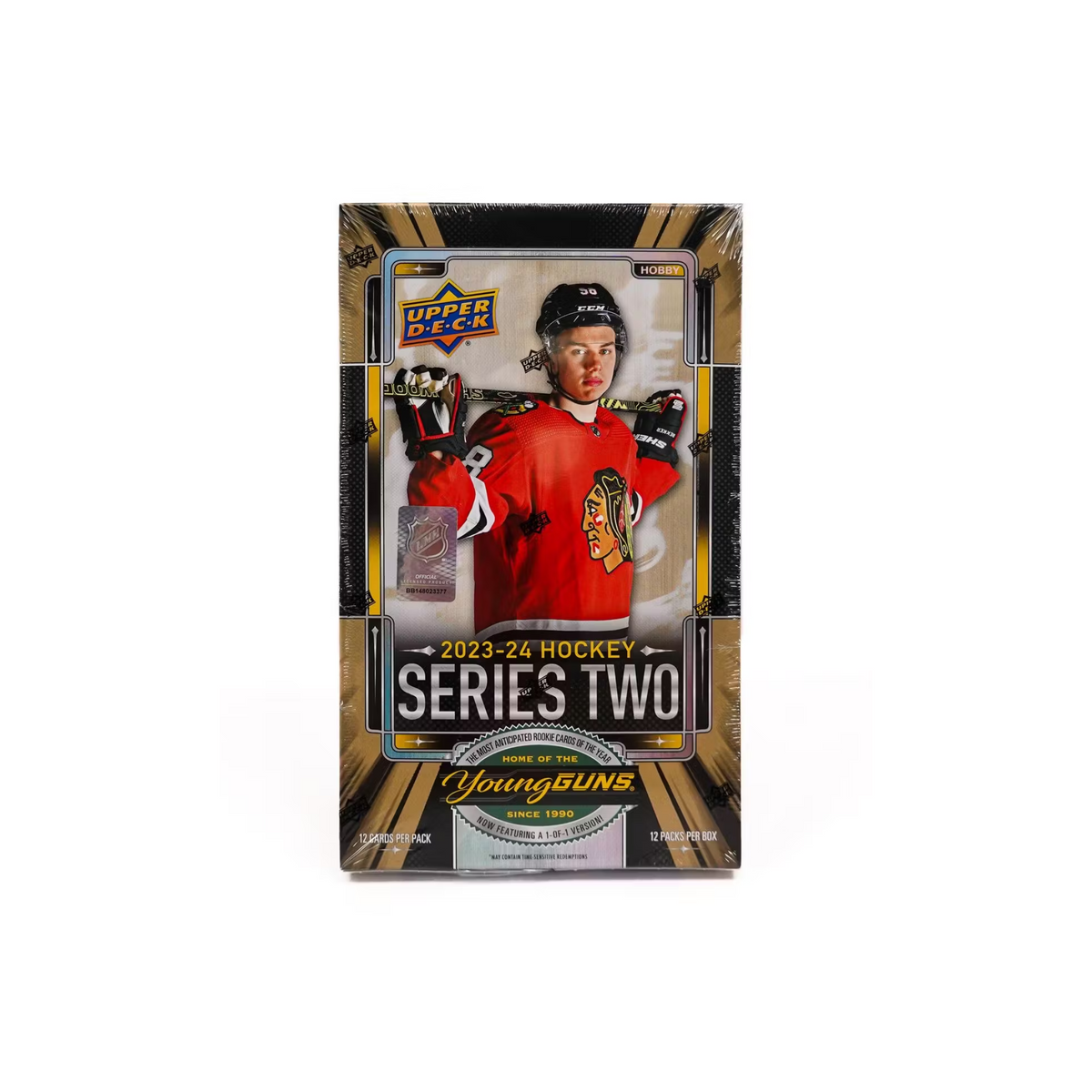 2023-24 Upper Deck Series 2 Hockey Hobby 12 Box Case — sealed collectible trading card product