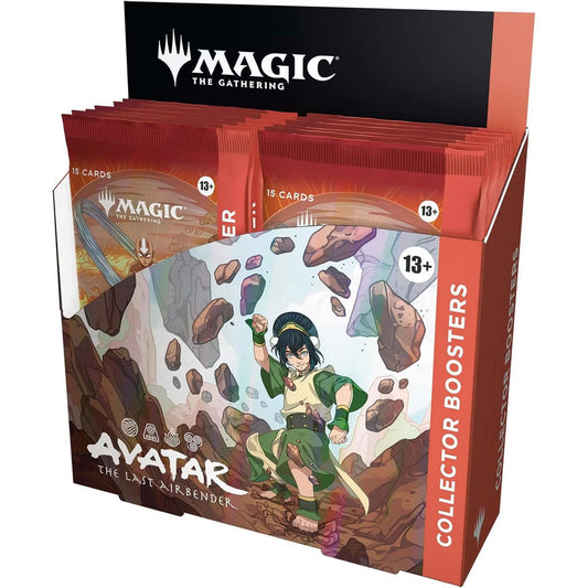 Magic the Gathering Avatar the Last Airbender Collector Booster Box — sealed collectible trading card product