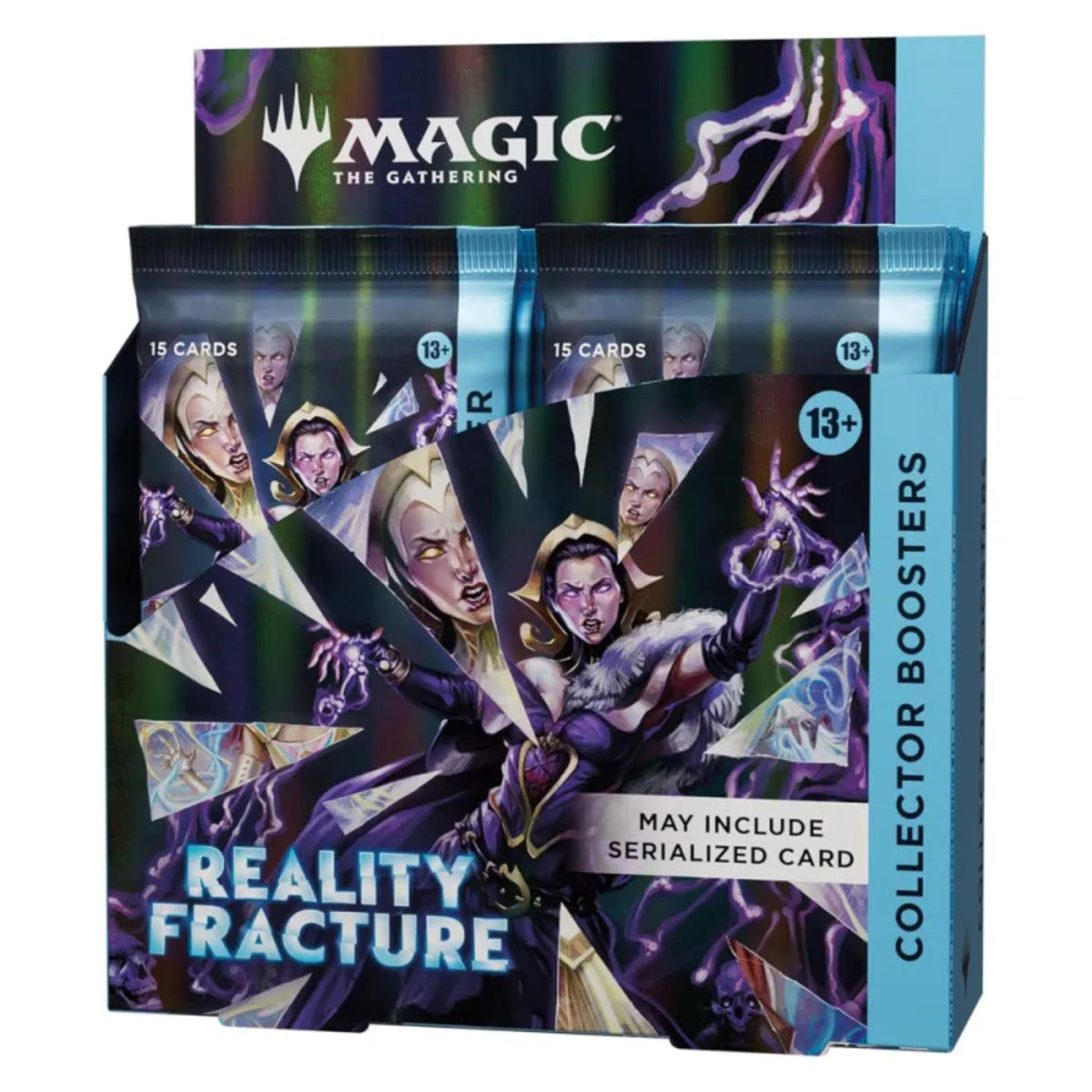 Magic The Gathering Reality Fracture Collector Booster Box — sealed collectible trading card product