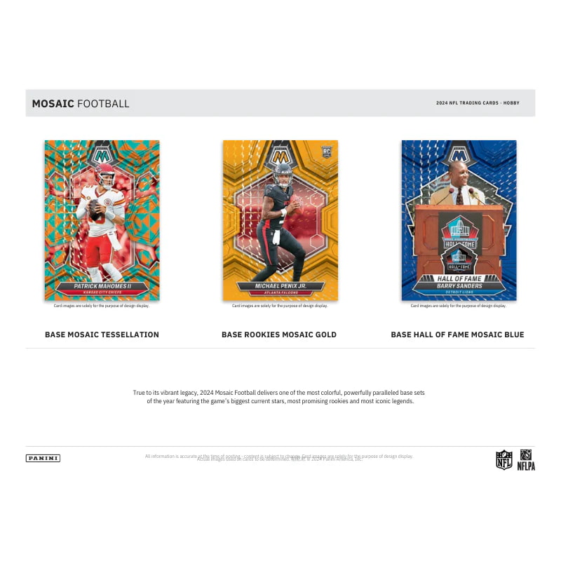 2024 Panini Mosaic Football Hobby Box — image 6