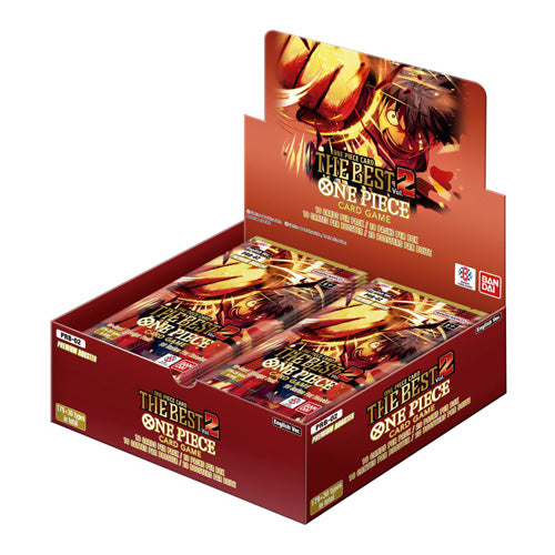 One Piece Card Game PRB-02 The Best Premium Booster Box — sealed collectible trading card product