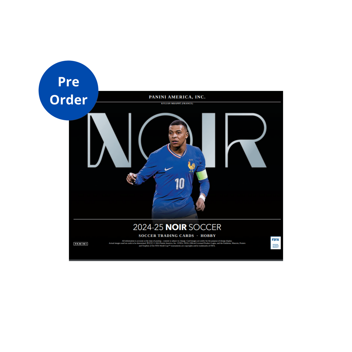 2024/25 Panini Noir Soccer Hobby Box — sealed collectible trading card product
