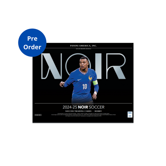 2024/25 Panini Noir Soccer Hobby Box — sealed collectible trading card product