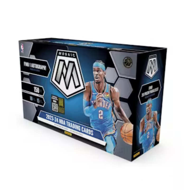 2023/24 Panini Mosaic Basketball Hobby 12 Box Case — sealed collectible trading card product