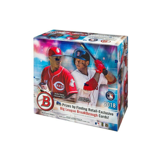 2018 Bowman Baseball Retail Box — sealed collectible trading card product