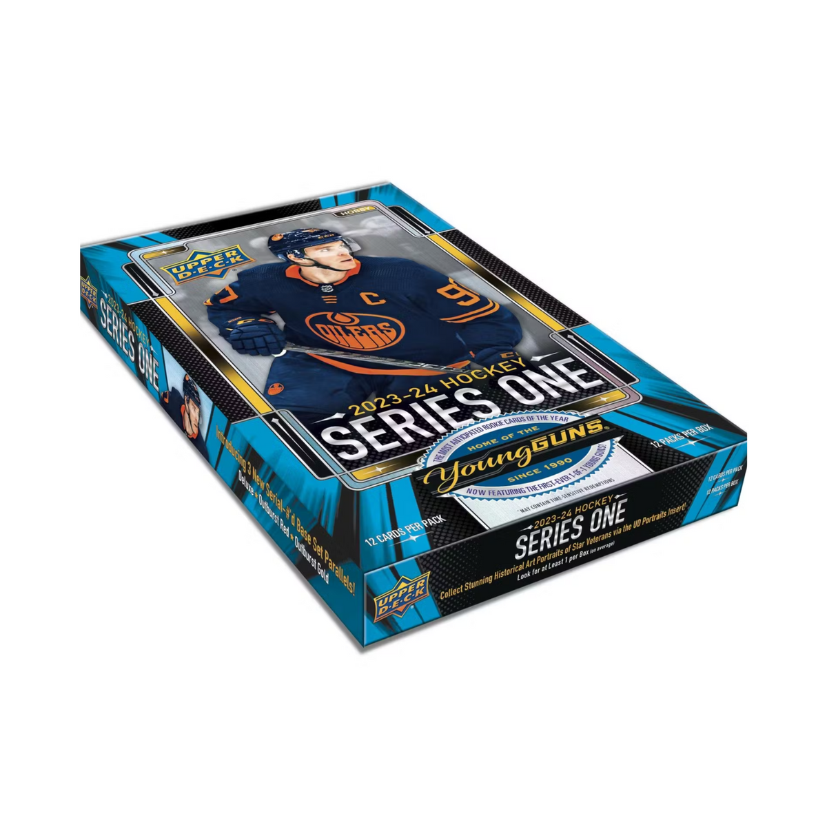 2023-24 Upper Deck Series 2 Hockey Hobby 12 Box Case — image 2