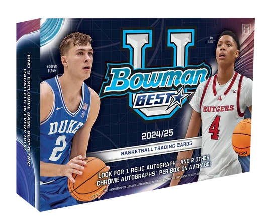 2024-25 Bowman's Best University Basketball Delight Box — sealed collectible trading card product