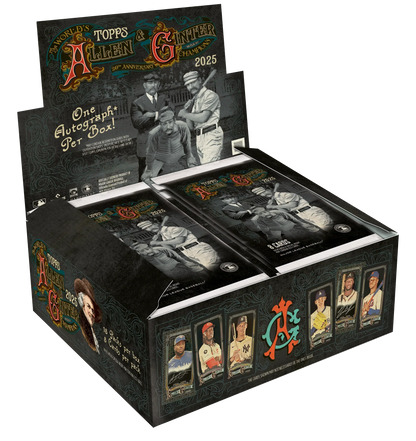 2025 Topps Allen & Ginter Baseball Hobby 12 Box Case — sealed collectible trading card product