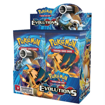 Pokemon XY Evolutions Booster Box — sealed collectible trading card product