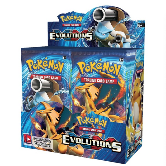Pokemon XY Evolutions Booster Box — sealed collectible trading card product