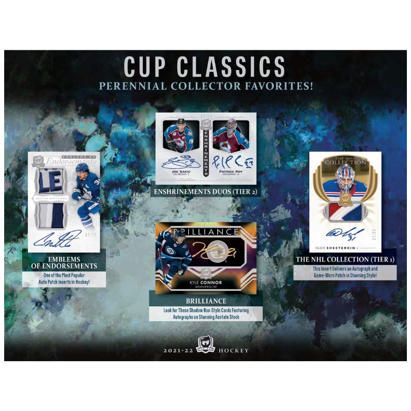 2021/22 Upper Deck The Cup Hockey Hobby Box — image 4