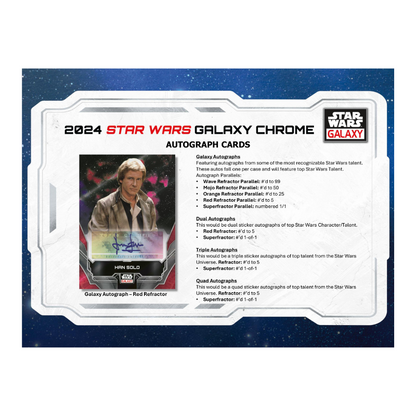 2024 Topps Star Wars Chrome Galaxy Hobby 12 Box Case — image 6