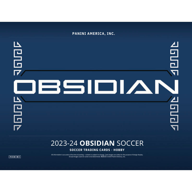 2023/24 Panini Obsidian Soccer Hobby 12 Box Case — image 2