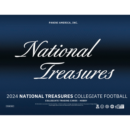 2024 Panini National Treasures Collegiate Football Hobby Box — image 2