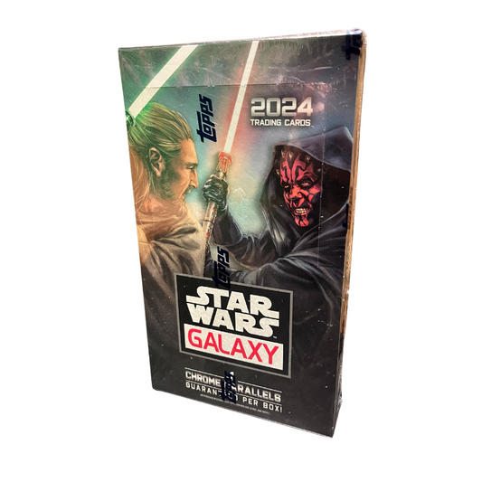 2024 Topps Star Wars Chrome Galaxy Hobby 12 Box Case — sealed collectible trading card product