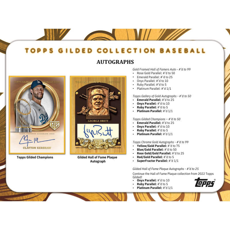 2024 Topps Gilded Collection Baseball Hobby Box — image 5
