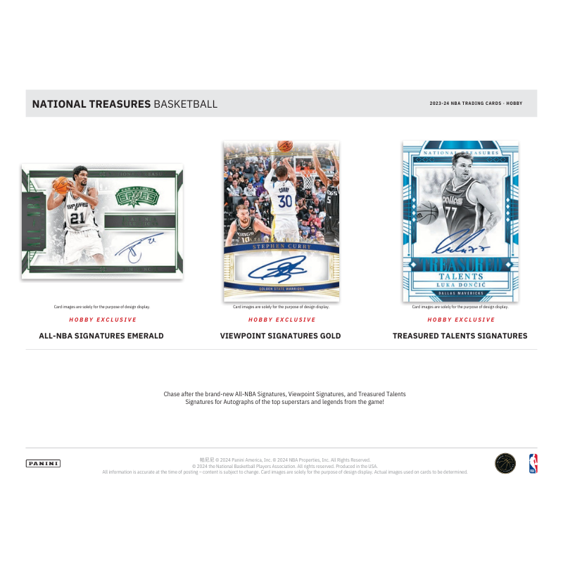 2023/24 Panini National Treasures Basketball Hobby Box — image 6