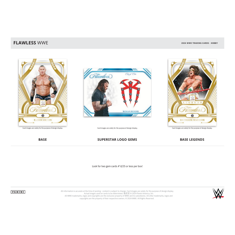 2024 Panini Flawless WWE Hobby Box — image 2